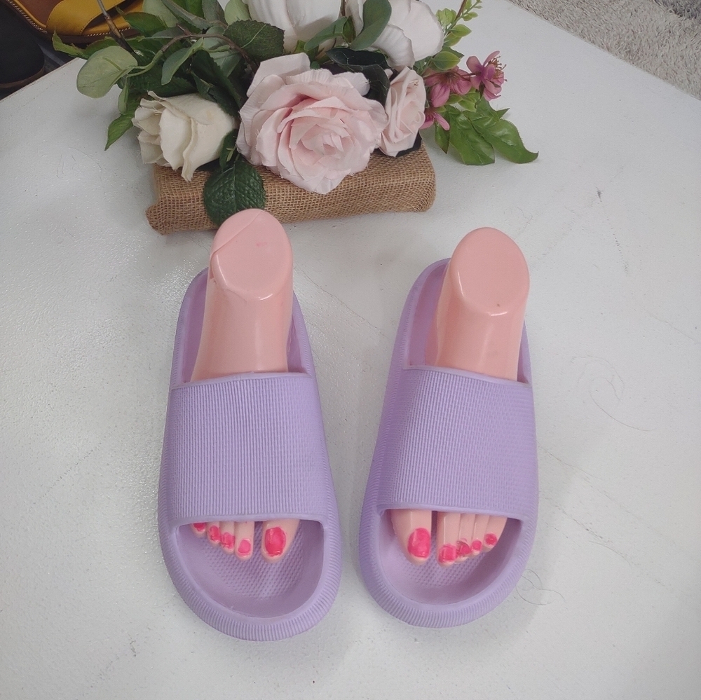 MIA Lilac Slide Slippers